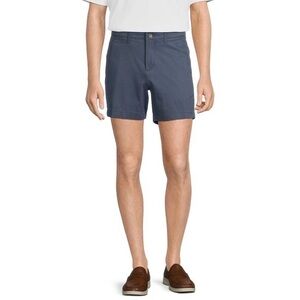 ROUNDTREE & YORKE CLOUD 5” STRAIGHT FLAT STRETCH WASHED CHINO SHORTS SZ 32 NWT